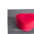 Red Velvet Storage Ottoman Living Room Furniture